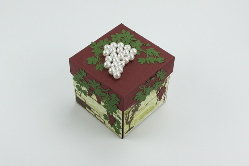 Dárková krabička / exploding box - víno — foto 2