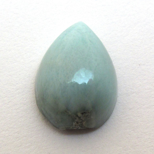 Kabošon larimar kapka 14mm — foto 3