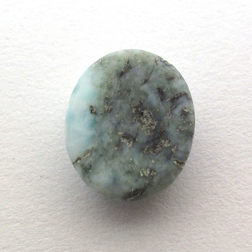 Kabošon larimar ovál 11,2mm — foto 4