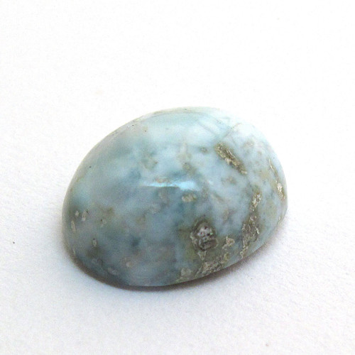 Kabošon larimar ovál 12mm — foto 2