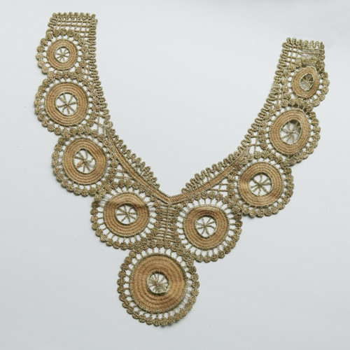 Krajková vsadka GOLD — foto 2