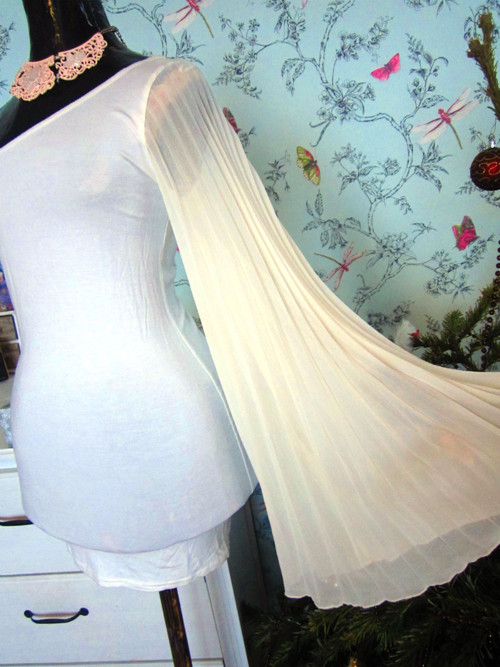 Halenka asymetric plisé — foto 2