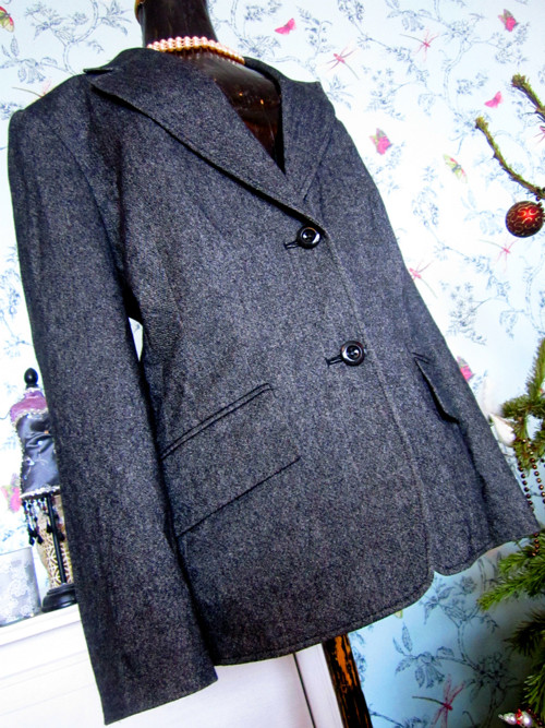 Sako vlněné, v dandy stylu — foto 3