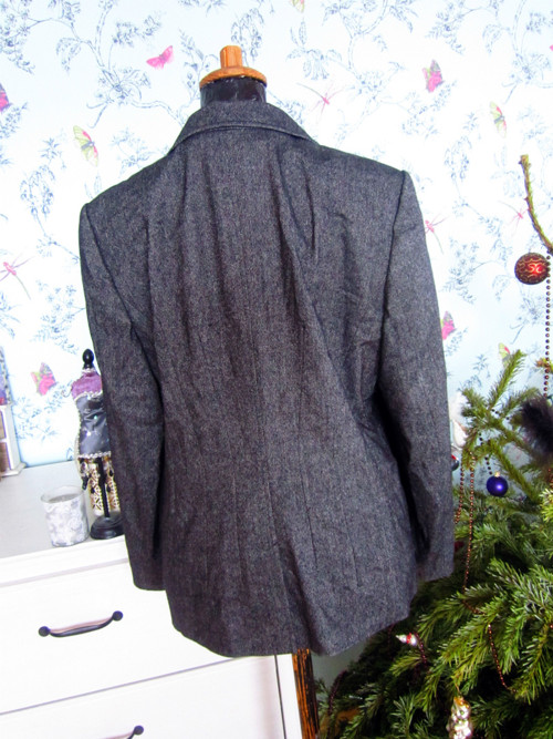 Sako vlněné, v dandy stylu — foto 4