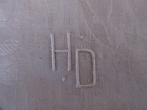Damašek s monogramem — foto 3