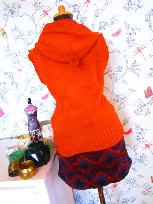 Vestička boho orange — foto 4