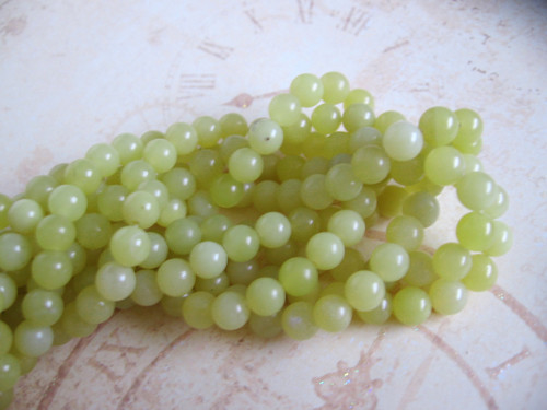 Peridot 6mm, 15ks — foto 2