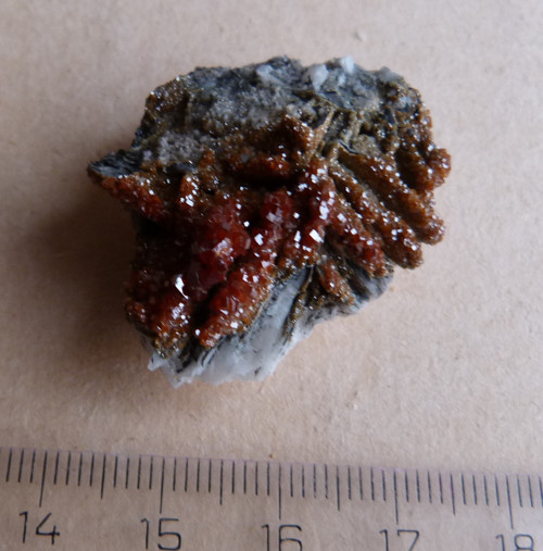 Vanadinit, baryt - 3,5 cm — foto 2