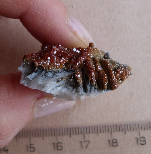 Vanadinit, baryt - 3,5 cm — foto 5