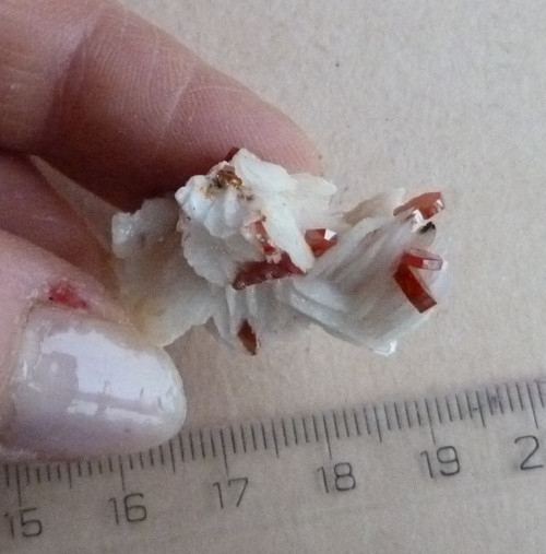 Vanadinit, baryt - 3 cm — foto 4