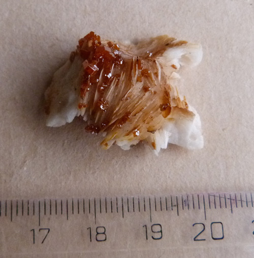 Vanadinit, baryt - 3,2 cm — foto 3