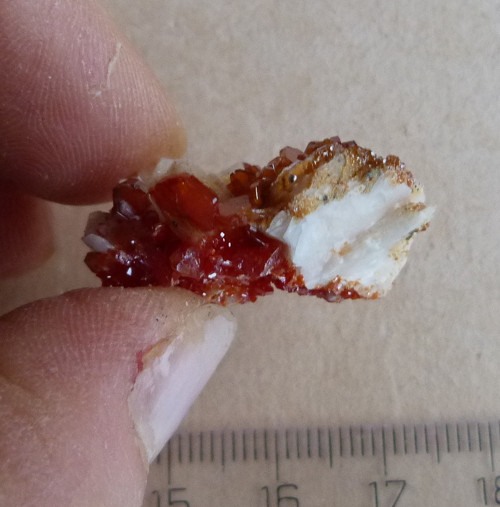 Vanadinit, baryt - 2,8 cm — foto 3