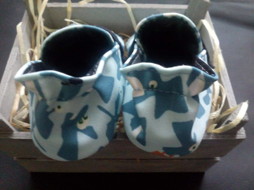 Softshellové botičky s rybkami — foto 4