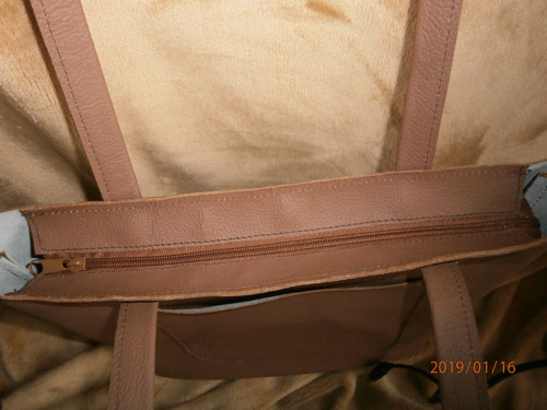 Kožená Taška-Zip+ Dvě Kapsy Sleva!!! — foto 4