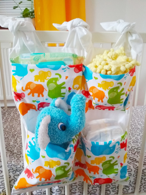 Happy Elephants - kapsář na postýlku — foto 3