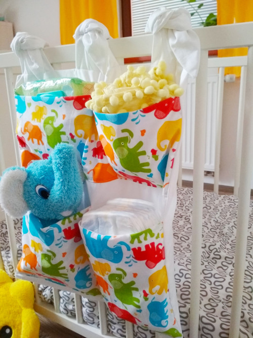 Happy Elephants - kapsář na postýlku — foto 4