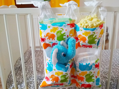 Happy Elephants - kapsář na postýlku — foto 5