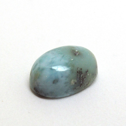 Kabošon larimar ovál 12mm — foto 2