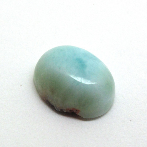 Kabošon larimar ovál 11,4mm REZERVACE — foto 2