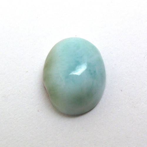 Kabošon larimar ovál 11,4mm REZERVACE — foto 3