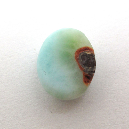 Kabošon larimar ovál 11,4mm REZERVACE — foto 4