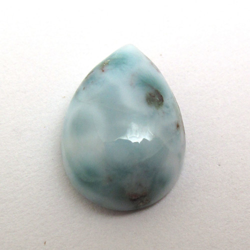 Kabošon larimar kapka 13,8mm — foto 3