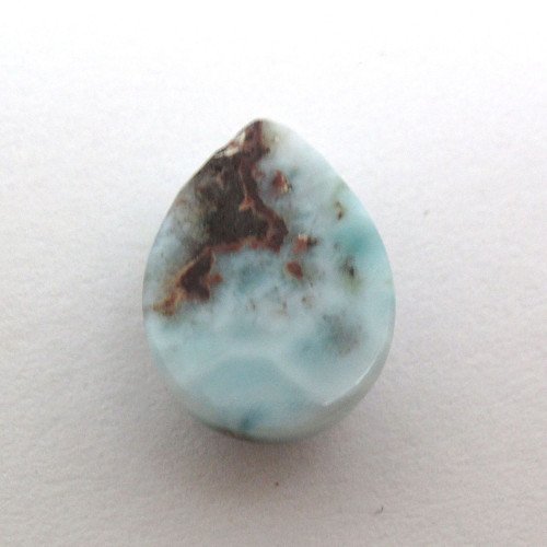 Kabošon larimar kapka 13,8mm — foto 4