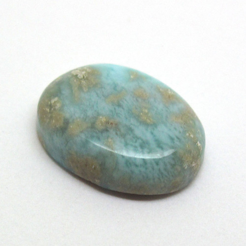 Kabošon larimar ovál 15,9mm — foto 2