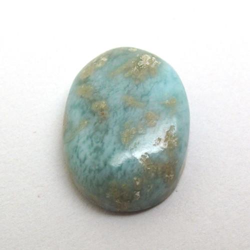 Kabošon larimar ovál 15,9mm — foto 3