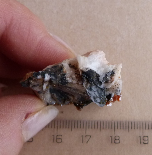 Vanadinit, baryt - 3,3 cm — foto 5