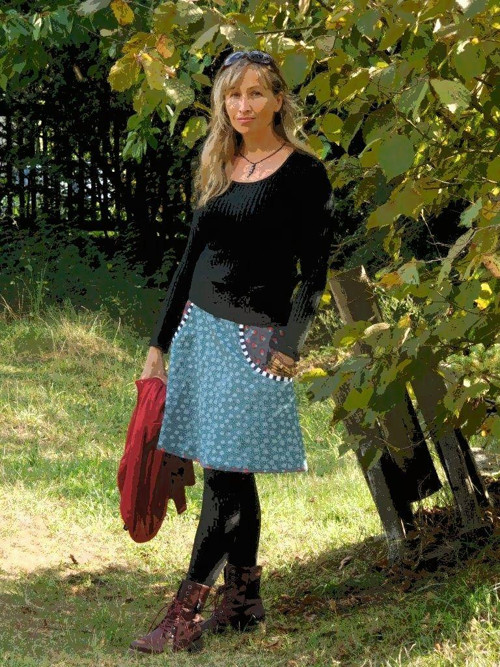Boho sukně..Maruška na jahodách:-) — foto 3