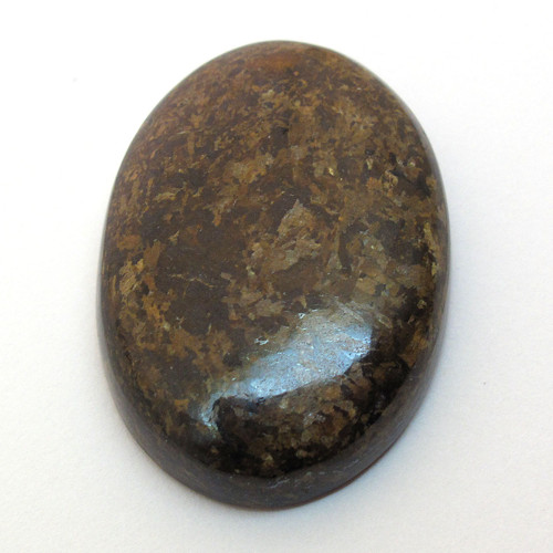 Kabošon bronzit ovál 33mm — foto 2