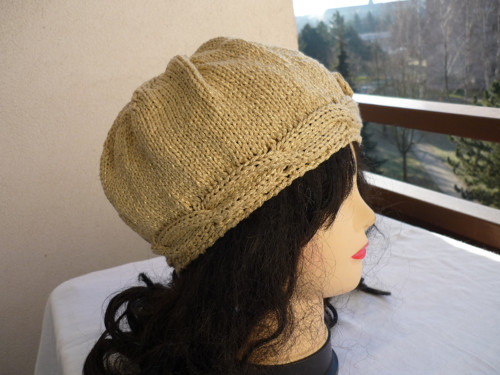 TŘPYTIVÝ BARET...ZLATÝ... — foto 4