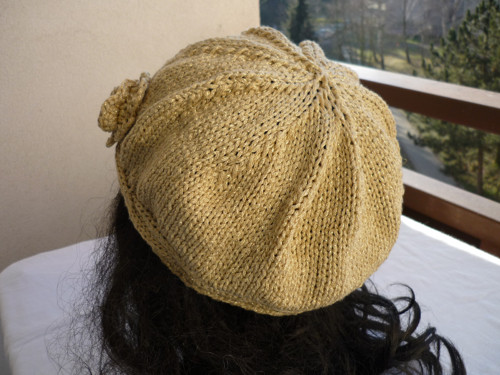 TŘPYTIVÝ BARET...ZLATÝ... — foto 5