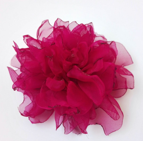 Organzová fuchsiová — foto 2
