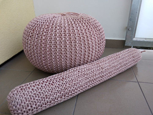 Set na přání "pudrový" /puff+válec/ — foto 5