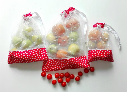 Velká sada 3 ks pytlíků + taška — foto 2