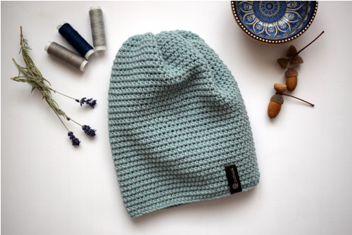 Háčkovaná čepice 100% merino — foto 4