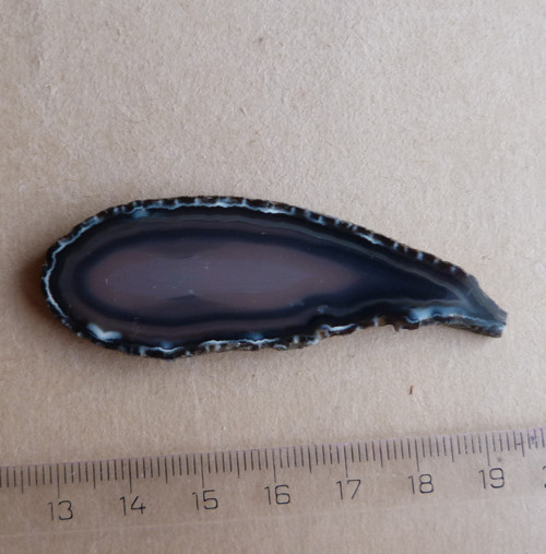 Achát plátek - 6,5 cm — foto 2