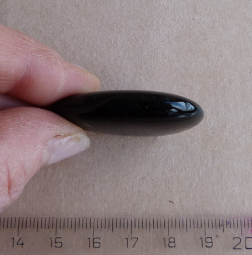 Obsidián kouřový - 4 cm — foto 6