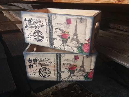 Krabička na kapesníčky - Paris kolo — foto 6
