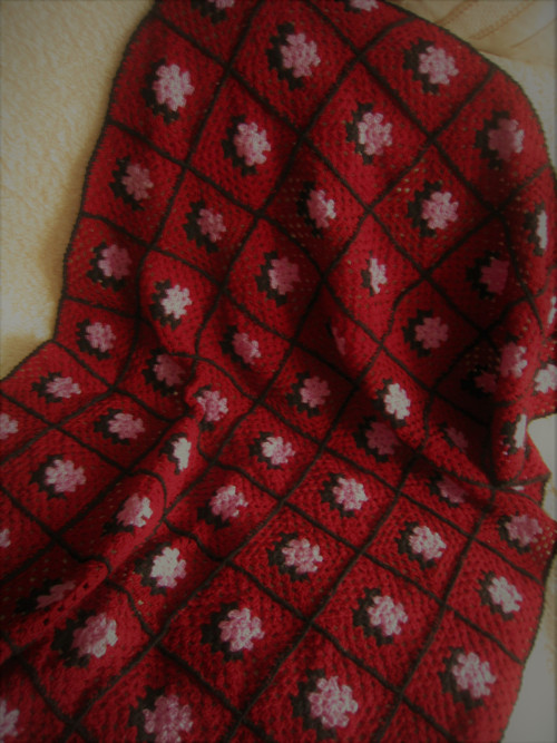 Háčkovaná deka 130x90cm — foto 2