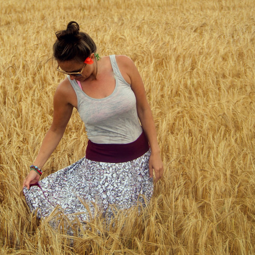 Máky a zlaté klasy... - sukně — foto 4