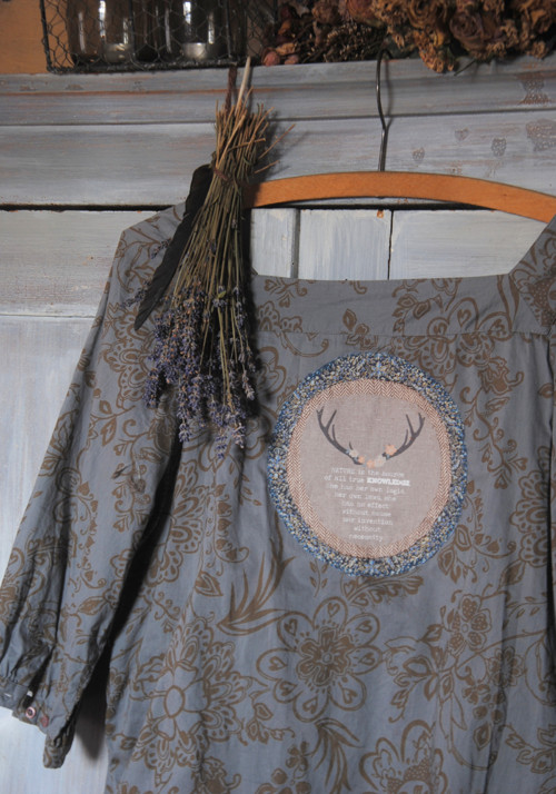 "Deer II", RECY tunika, vel.M - XL — foto 3
