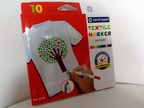 Fixy na textil - centropen 2739 (10 ks) — foto 2