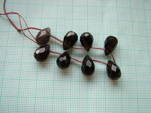 Záhněda brioletky - 12x7mm — foto 5