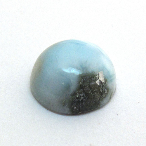 Kabošon larimar kruh 10,2mm — foto 2