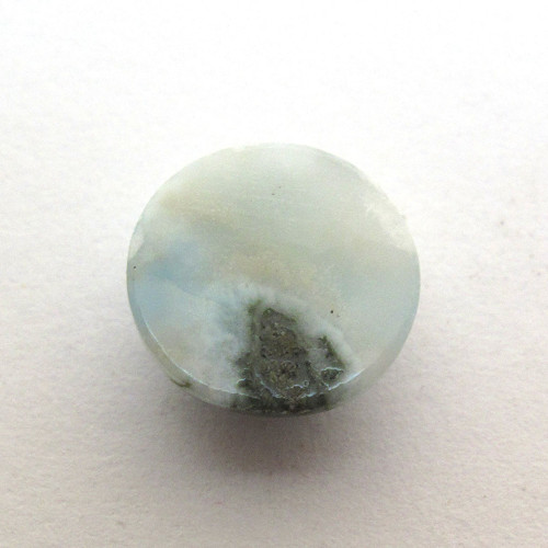 Kabošon larimar kruh 10,2mm — foto 4