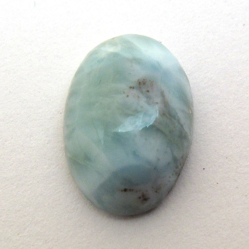 Kabošon larimar ovál 14,4mm — foto 3