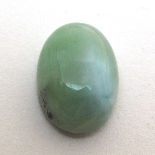 Kabošon larimar ovál 13,8mm REZERVACE — foto 3